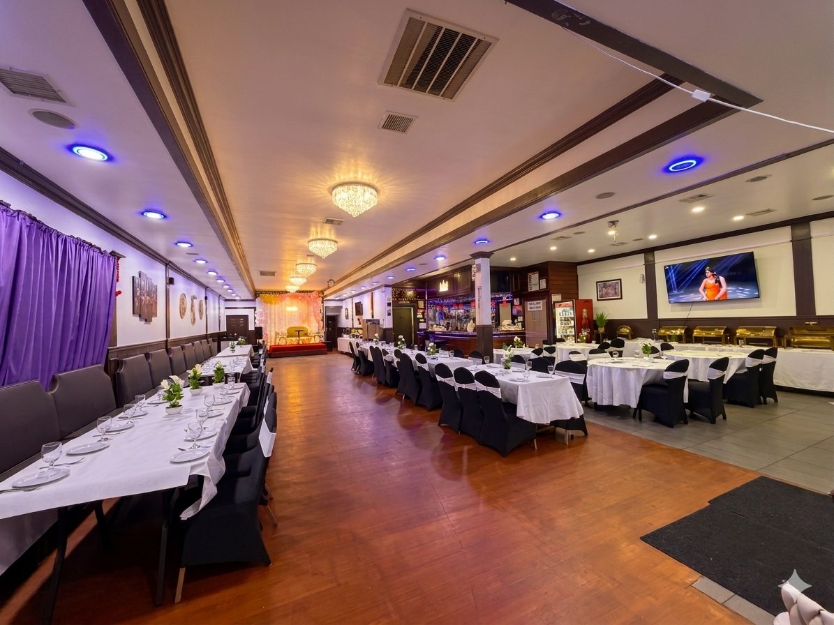 Daana Paani dining room, full view